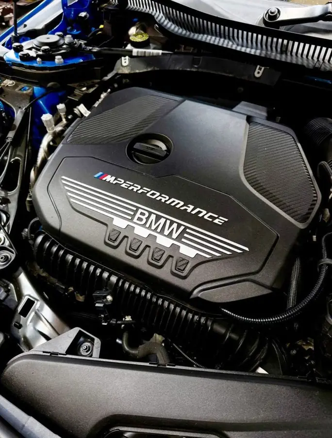 Engine bay checks at our Slough workshop